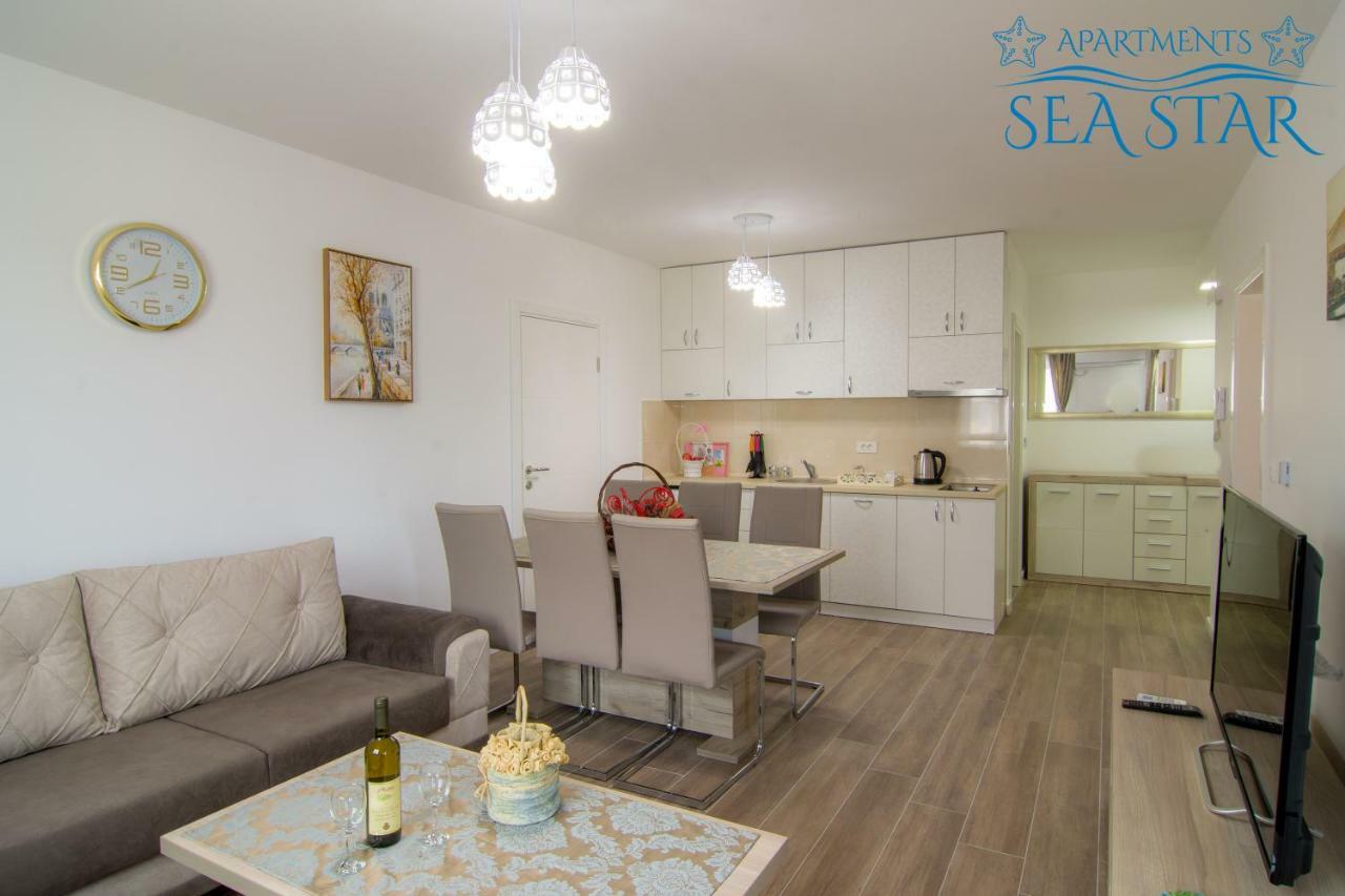 Sea Star Apartment Dobra Voda Exteriör bild